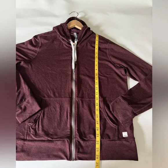 Vuori Women's Halo Performance Hoodie Purple Brown Size XL - Picture 6 of 11
